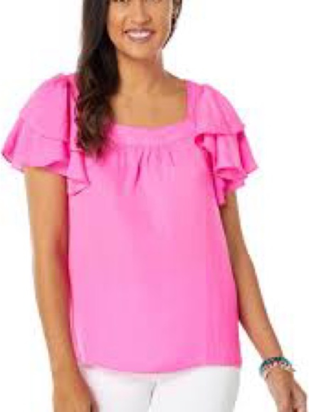 Lilly Pulitzer hot pink top